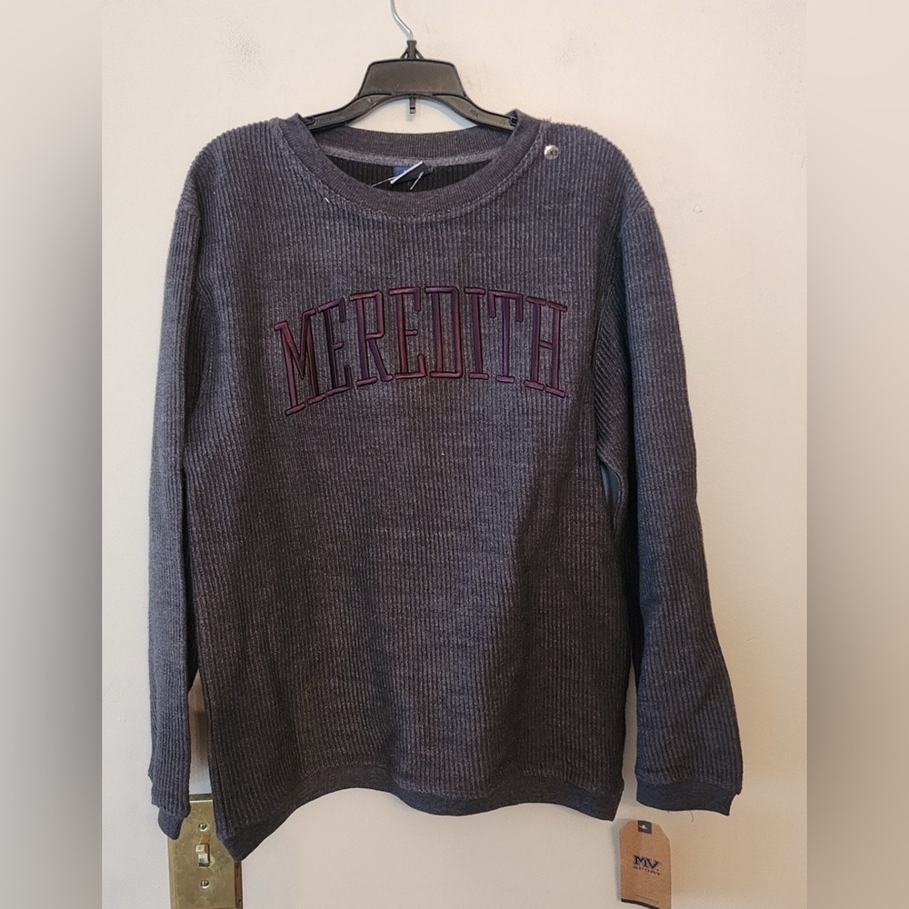 Meredith grey Ribbed crewneck sweatshirt size mens xs
